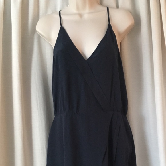 Greylin Sera 100% Silk Dress in Indigo - Picture 2 of 16